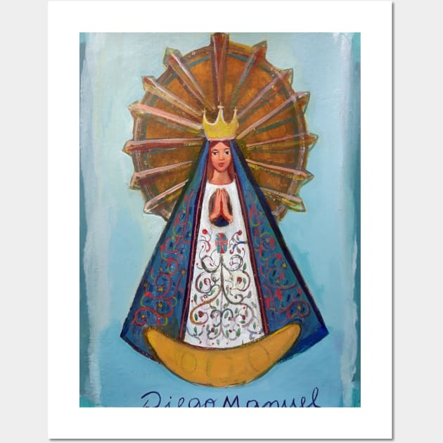 Virgin of Lujan 8 Wall Art by diegomanuel